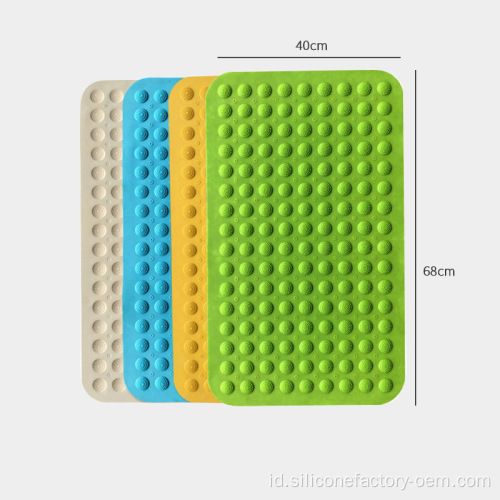 Battub penyerap karet anti-slip shower mat